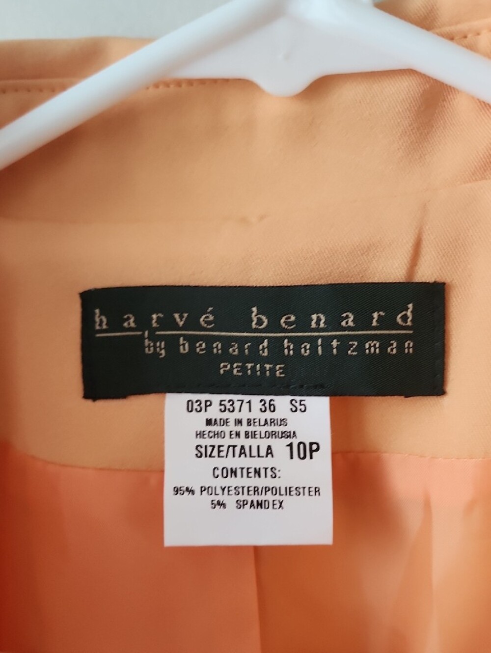 Women's Peach Single-Button Trench Coat - Picture 6 of 13